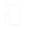 Skutchi Designs 33.5 in W, 59.5 in L, 29 in H, Engineered Wood Top, Light Gray HAR-BOT-34X60-PT-01 - alternate 2